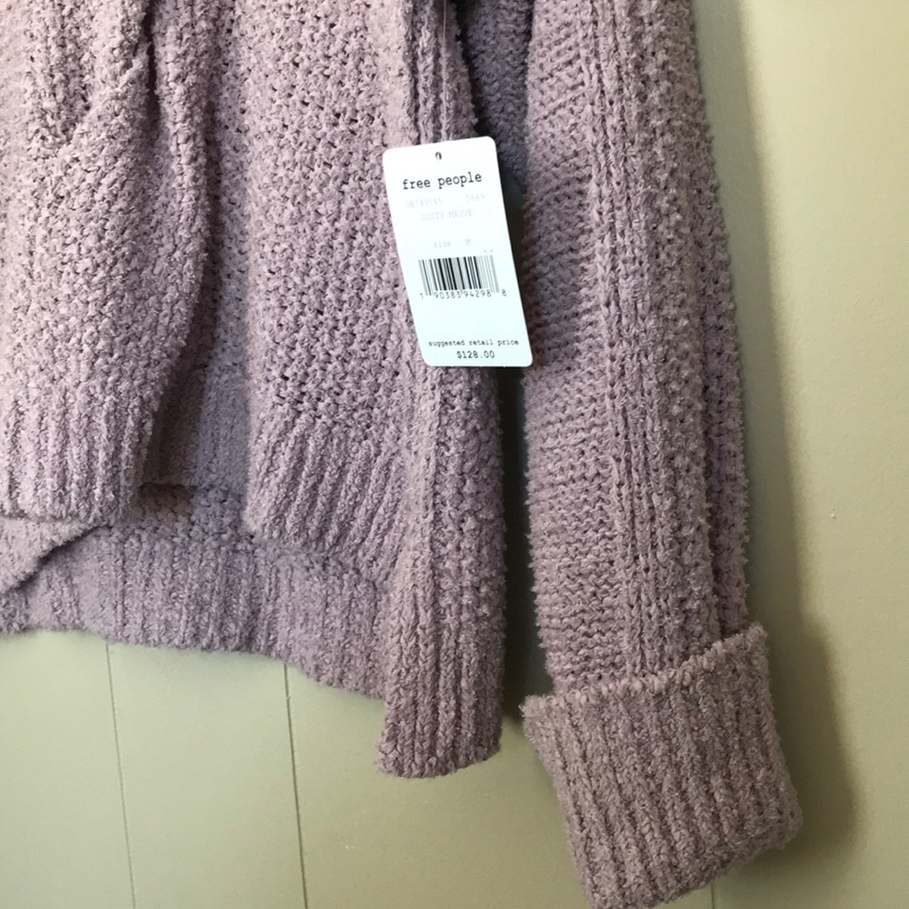 Free People Spring V-neck Knit Sweater - Picture 7 of 8